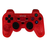 Control Generico Dualshock Para Ps2 Analogo Play Station 2 Color Rojo