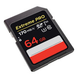 Sandisk Sdxc Extreme Pro 200mb/s 64gb U3 Video Filmagem 4k