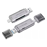 Leitor De Cartão De Memória Sd Micro Sd Tf Usb 3.0 Usb C