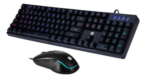 Kit Gamer Hp Mouse Y Teclado Hp Km200