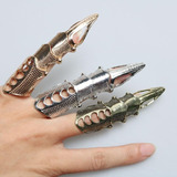 Anillo Articulado Ajustable Tipo Gotico Cosplay Halloween