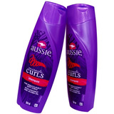 Shampoo Aussie Cabelo Cacheado E Crespo= Kit C/2= 360ml Cada