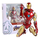 Figura De Acción Shf Marvel Avengers 4 Iron Man Mk85 Mech Ju