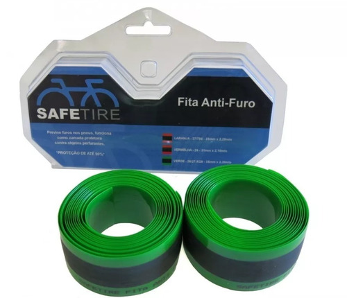 Fita Anti Furo Pneu Aro 29 27.5 26 Safetire 35mm Bike (par)