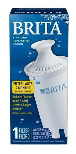 Brita Sistema Purificador De Agua Filtro Purificador 1 Unid