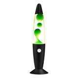 Lámpara Vanful Green Magma Liquid Motion Lamps Con Base Negr