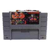 Fita Joe & Mac 3 Cartucho Super Nintendo Snes Jogo