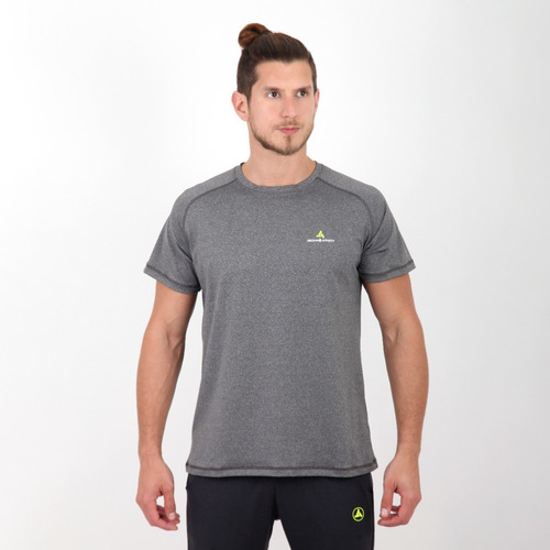 Remera Deportiva Hombre (gris) - Rmdf