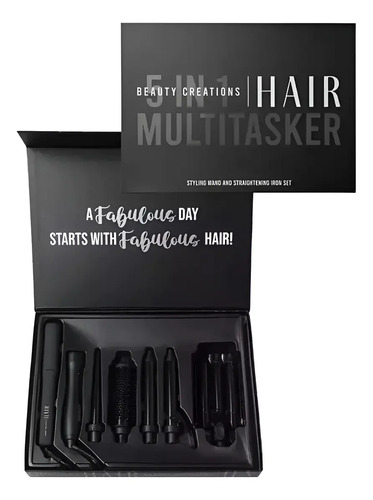 Plancha Cabello 5 En 1 Beauty Creations - Alisado Y Rizado