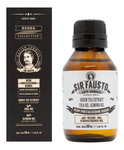 Sir Fausto Barberia Men Culture Oleo Fortalecedor Barba 30ml