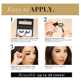 Lilly Lashes Luxe In Lite - Pestañas Postizas Veganas De Asp