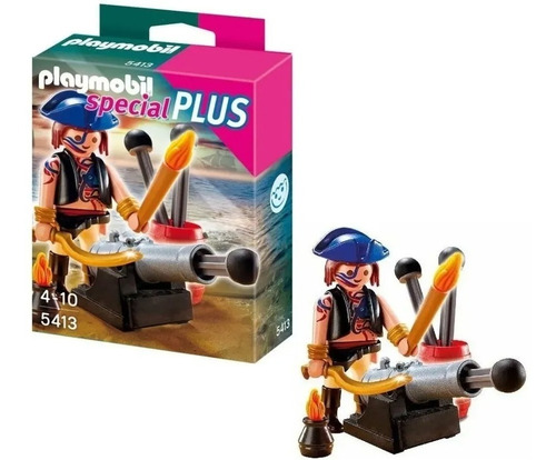 Playmobil Special Plus Pirata Con Cañon Sharif Express