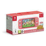 Nintendo Switch Lite 32gb Animal Crossing: New Horizons Pack  Color Coral