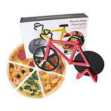 Cortador De Pizza En Forma De Bicicleta Rebanador