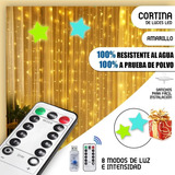 Cortinas Serie Luces 300 Led Decorativas Usb 8 Modelo 3x3m