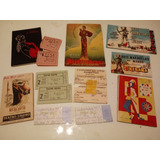 Lote Programas Y Entradas Teatro Antiguas - Dec. 50 / 60 /90