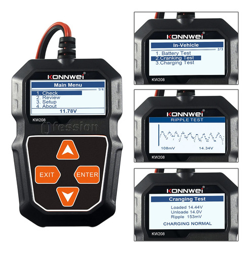 Analizador Bateria Probador Digital Baterias Alternador 12v Foto 10