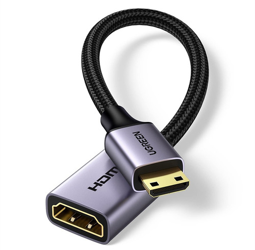 Ugreen Mini Adaptador Hdmi A Hdmi Carcasa De Aluminio 4k 60h