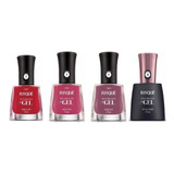 Kit Risqué Dimond Gel 3 Cores + 1 Top Coat Fixador