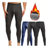 Calças Comprimidas Masculinas Thermicas Quentes De Invierno