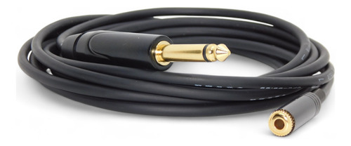 Cable Plug Mono / Ts A Miniplug Estereo Hembra Gold Hamc