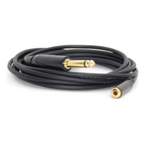 Cable Plug Mono / Ts A Miniplug Estereo Hembra Gold Hamc