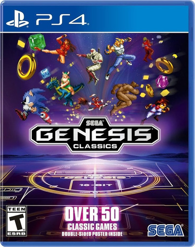 Sega Genesis Classics - Mídia Física - Ps4 [eua] Novo