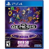 Sega Genesis Classics - Mídia Física - Ps4 [eua] Novo