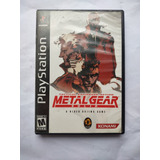 Metal Gear Solid Ps1 Playstation One