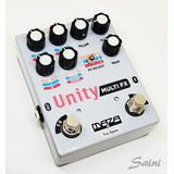 Pedal Multi Efectos Maza Unity Delay Octave Overdrive Reverb