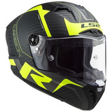 Casco Moto Gp Carbono Ls2 805 Pista Pinlock Tear Off Bolso