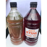 Aceite Stihl 2t 1l + Aceite Cadena40 Motosierra/desmalezador