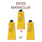 Kit C 3un: Polpa Hidrat. Para Mãos Natura Ekos Maracujá 75g 