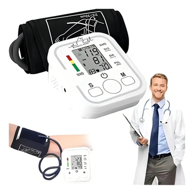 Aparato Para Checar La Presion Tensionometro Clinical Home Color Blanco | Meses sin interés