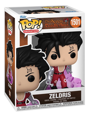 Funko Pop Zeldris #1501 Seven Deadly Sins Anime