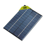Módulo De Panel Solar De 3w 9v, Cargador De Batería D...