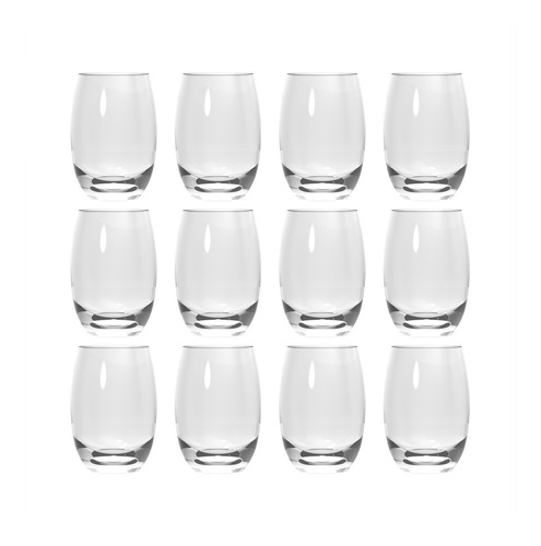  12 Vasos Aruba Copon S/ Pie 475 Vidrio Nadir Símil Mikonos