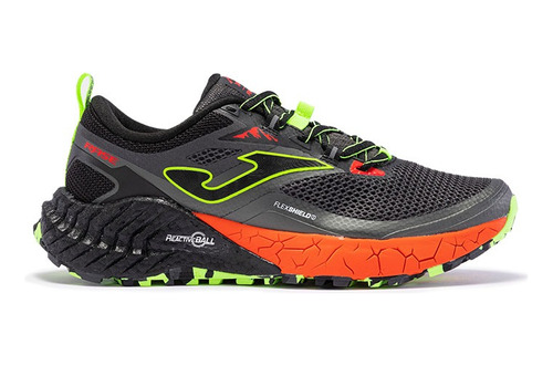 Tenis Joma Trail Running Rase 2322 Hombre Gris Oscuro