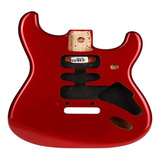 Fender Deluxe Stratocaster Body - Alder - Candy Apple Red