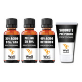 Kit Ácido Retinoico 40%+ Ácido Tca 35%+ Peeling 3d 40% Well