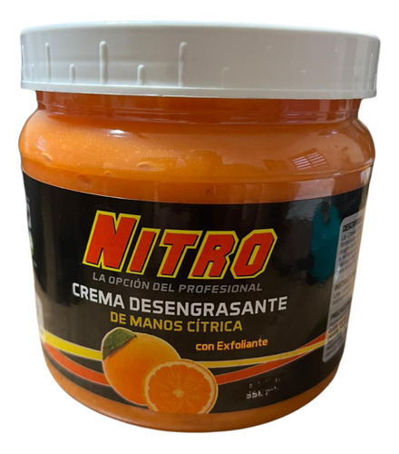 Crema Desengrasante Limpia Manos Con Exfoliante 1kg Nitro