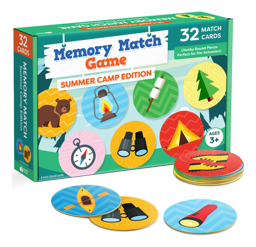 Juego De 32 Tarjetas De Memoria A Juego Para Niños, Juegos.