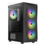 Gabinete Gamer Aerocool Falcon Rgb Mid Tower Templado