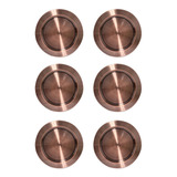 Set 6 Platos Base De Acero Inoxidable En Color Cobre Kb-010