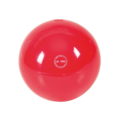 Bola Ritmic 280gr Gymnic Ginastica Ritmica Com Peso Vermelha