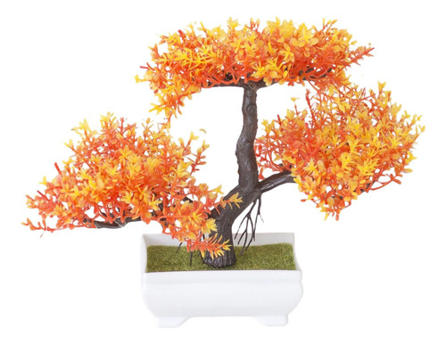 Artificial Potted Tree Bonsai Plant Ornament From To