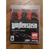 Ps3 Juego Wolfestein The New Order Para Sony Playstation 3
