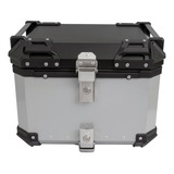 Bauleto 45l Aluminio Reforçado Bagageiro Universal + Suporte