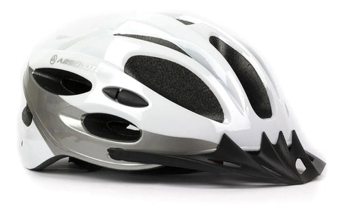 Capacete De Ciclismo Absolute Nero Branco/prata G