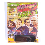 Memoria Usb Con Mil Canciones De Vallenato, Merengue Y Salsa